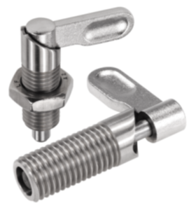Perno d'arresto acciaio inox con leva - inch Perno d'arresto acciaio inox con leva - inch