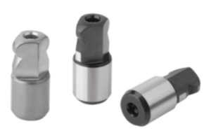 Locating pins with flattened ball-end Form C Locating pins with flattened ball-end Form C