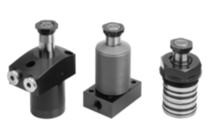 Schwenkspanner hydraulisch doppelt / einfach wirkend mit Federrückstellung Schwenkspanner hydraulisch doppelt / einfach wirkend mit Federrückstellung
