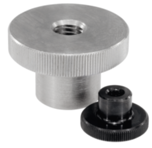 Knurled nuts high form steel and stainless steel, DIN 466 Knurled nuts high form steel and stainless steel, DIN 466