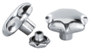 Star grips aluminium, similar to DIN 6336 Star grips aluminium, similar to DIN 6336