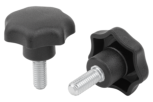 Star grips, plastic DIN 6336 Star grips, plastic DIN 6336