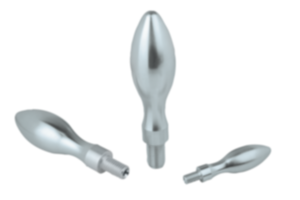 Impugnature fisse DIN 39 forma E, in acciaio Impugnature fisse DIN 39 forma E, in acciaio