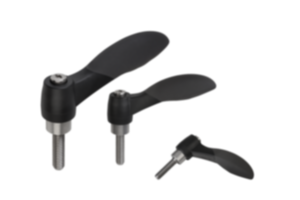 Manette indexable 2K avec filetage, insert fileté en inox Manette indexable 2K avec filetage, insert fileté en inox