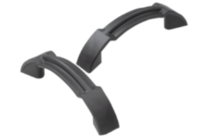 Pull handles arched, plastic  Pull handles arched, plastic