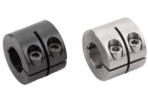 Shaft collars one-piece, wide, slitted inside Shaft collars one-piece, wide, slitted inside