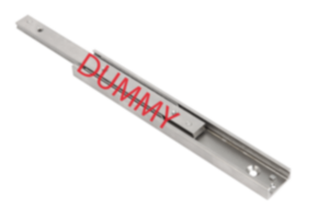 Telescopic slides, stainless steel, for side mounting, partial extension both sides, load capacity up to 18 kg Telescopic slides, stainless steel, for side mounting, partial extension both sides, load capacity up to 18 kg