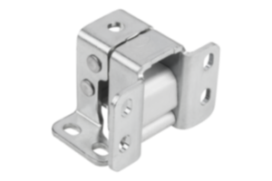 Charnières en acier ou Inox internes, angle d'ouverture 125° Charnières en acier ou Inox internes, angle d'ouverture 125°