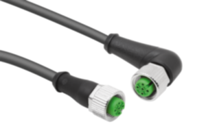 Connettori a spina, bussola M12x1 con chiusura a vite Connettori a spina, bussola M12x1 con chiusura a vite