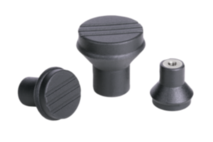 Mushroom knobs antibacterial, internal thread, metal parts stainless steel Mushroom knobs antibacterial, internal thread, metal parts stainless steel