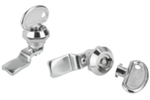 Quarter-turn security locks Quarter-turn security locks