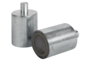 Aimant cylindrique à tenon en AlNiCo Aimant cylindrique à tenon en AlNiCo