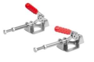 Sauterelle à bielle en acier ou en inox force de maintien jusqu’à 1 350 N Sauterelle à bielle en acier ou en inox force de maintien jusqu’à 1 350 N