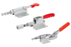 Sauterelle à bielle en acier, horizontale force de maintien jusqu’à 3 000 N Sauterelle à bielle en acier, horizontale force de maintien jusqu’à 3 000 N