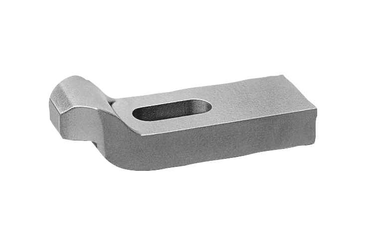 Spanneisen gekröpft DIN 6316, Stahl und Aluminium