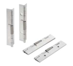 Federscharniere aus Stahl, Edelstahl oder Aluminium 120 mm