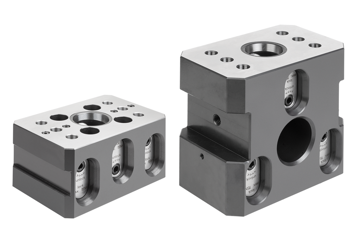 UNILOCK Modulo base 5 assi DUO Sistema da 80 mm