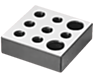 Unterlegblöcke Form E