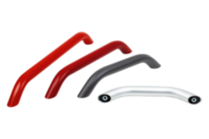 Rohrgriffe Aluminium oval