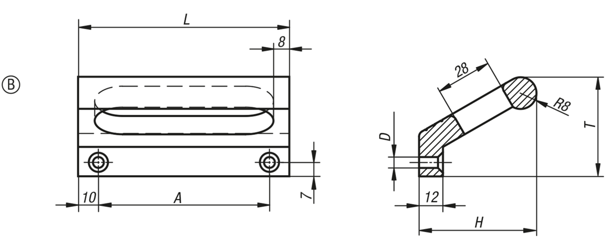 Profilgriffe, Form B