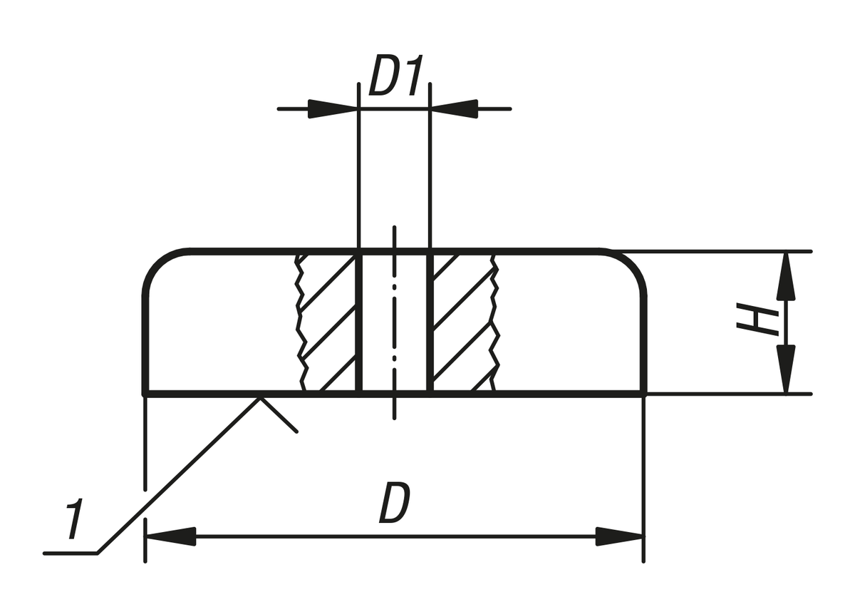 Magnete (Flachtopfmagnet)