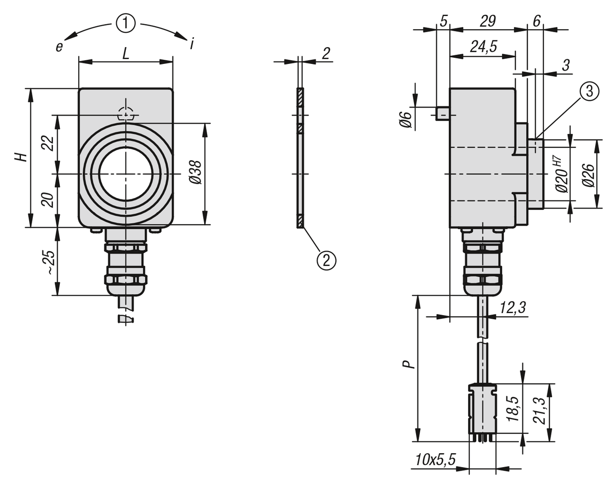 Hohlwellensensoren mit magnetischer Abtastung